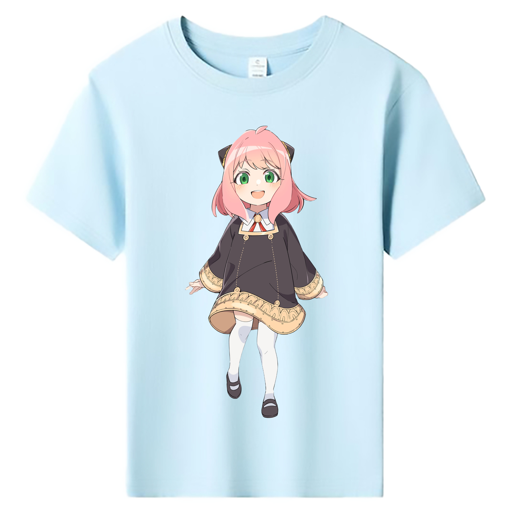（画像用） SPY×FAMILY间谍家家酒 綿100％キッズTシャツ（フロントプリント）
